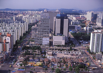 Fototapeta premium 서울풍경