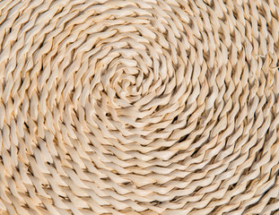 Rattan circular texture