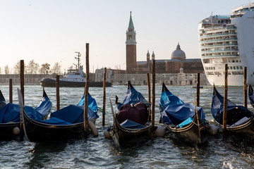 Fototapeta na wymiar View in Venice
