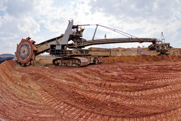 Fototapeta premium open mining pit