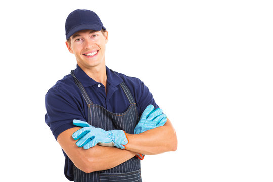 Handsome Young Farmer Portrait