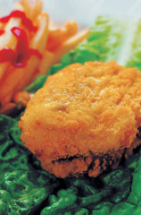 기름진 패스트푸드