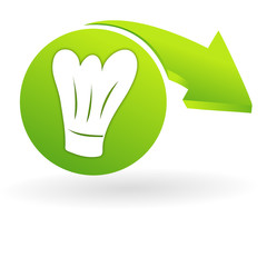 toque sur web symbole vert