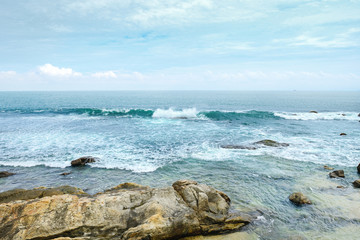 Fototapeta na wymiar coastline of the Indian Ocean