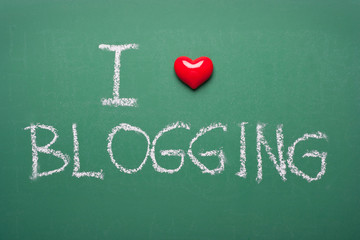 I love blogging