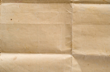 Very old crumped paper texture.