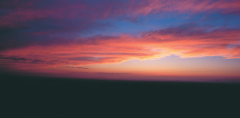 구름이 있는 풍경