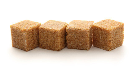 Cane sugar cubes