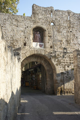 Fototapeta premium Palace of the Grand Master of the Knights of Rhodes Greece 16