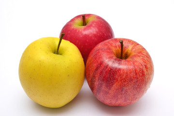 colorful apples