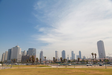 Fototapeta premium Tel Aviv Skyline
