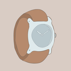 vector illustration of watch