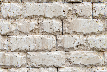 Building natural stone cladding