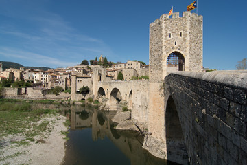 Obraz premium Besalu, Katalonien