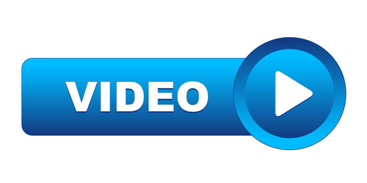 "VIDEO" Web Button (play watch live view launch symbol icon key)
