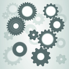 gears vector background