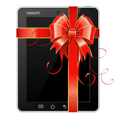 Present Tablet PC with Bow