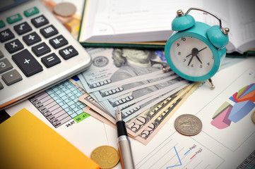Fototapeta premium dollars
