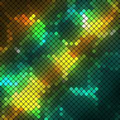 Abstract Geometrical Multicolored Background