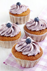blueberry cupcakes