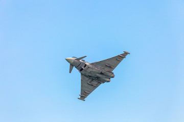 Fototapeta na wymiar Aircraft Eurofighter Typhoon C-16