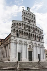 Fototapeten Saint Archangel Michael church in Lucca © marcociannarel
