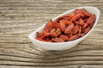 goji berries in a small bowl