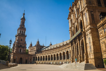 Spanish Square in Sevilla, Spain.