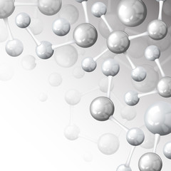 Molecule 3d background