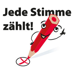 Wahl,Wähler,ankreuzen,Stift,Kreuz,Zeiger,Figur,Stimme,