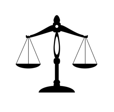 vector scale of justice