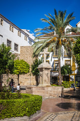 Fototapeta na wymiar Piękne stare miasto Marbella w Hiszpanii