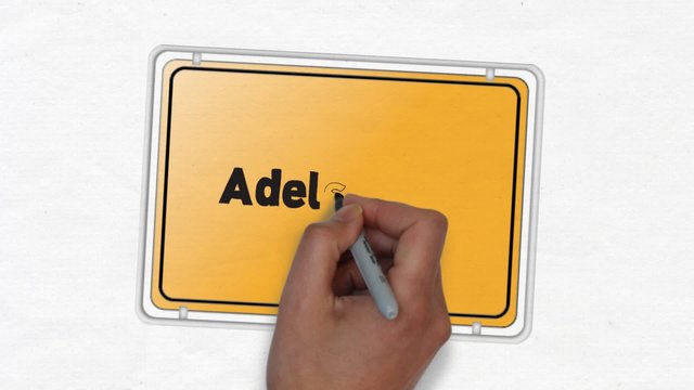 Adelsheim Ortseingangsschild Ortsschild Ortseingang Stadt