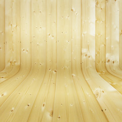 Helles Holz Hintergrund gebogen