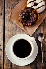 donuts and coffee