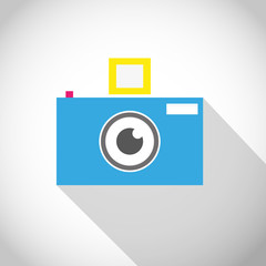 Camera lens eye icon
