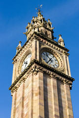 Fototapeta na wymiar Belfast Clock tower