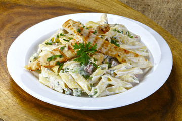roast beef with pasta