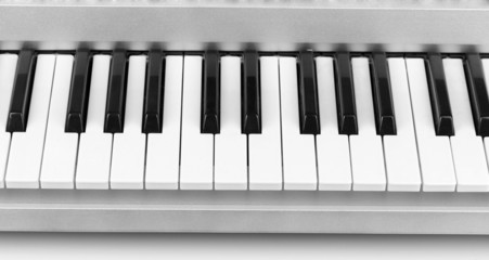 background of piano keyboard