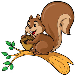Squirrel Cartoon