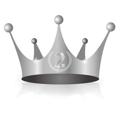 王冠　クラウン　銀