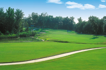 Obraz premium 골프장 풍경