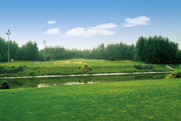 Obraz premium 골프장 풍경