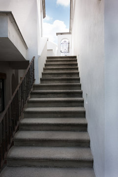 Staircase of a house, Mexico City, Mexico