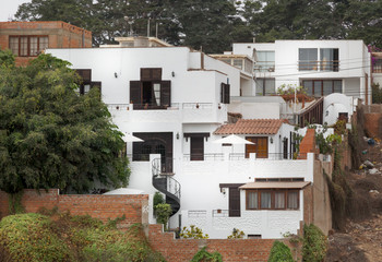 Fototapeta na wymiar House exterior, Peru
