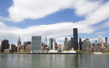 Obraz premium Midtown Manhattan skyline panorama