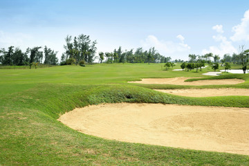 Obraz premium 골프장 풍경