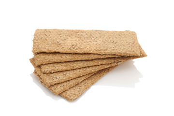 Diet bread bran and wheat germ