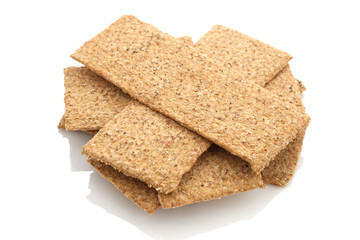 Diet bread bran and wheat germ