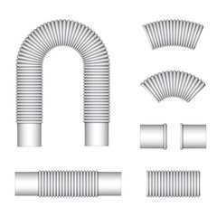 vector plumbing corrugated flexible tubes